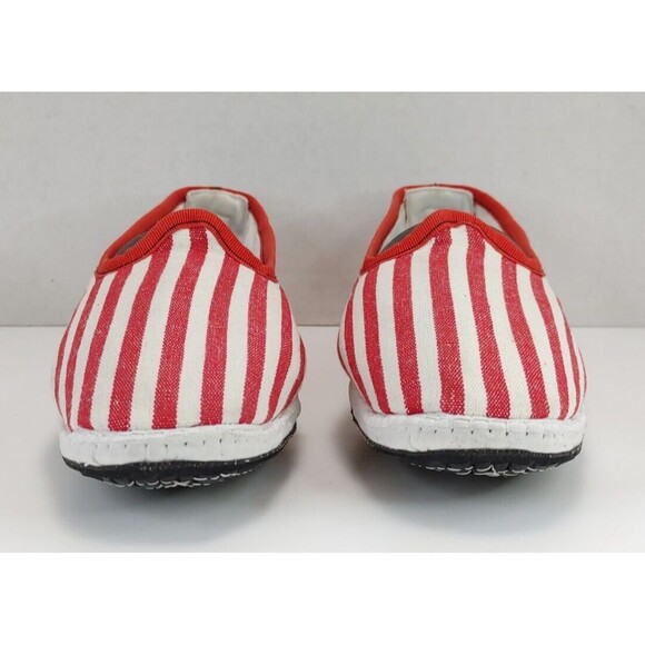 DROGHERIA CRIVELLINI WOMEN'S FURLANE SLIPPERS — RED STRIPE TYRE SOLES SIZE US 10 - Picture 9 of 16